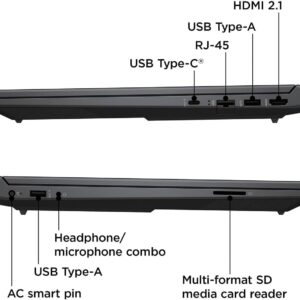 HP Victus 15.6″ 144Hz FHD Gaming Laptop,AMD Ryzen 5 7535HS,32GB DDR5 RAM,2TB SSD,AMD Radeon RX 6550M,Beats RTX 2050,Backlit Keyboard,Windows11 Pro, Mica Silver