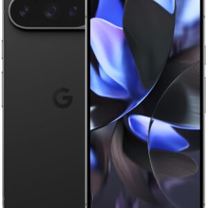 Google Pixel 9 Pro – Unlocked Android Smartphone with Gemini, Triple Rear Camera System, 24-Hour Battery, and 6.3″ Super Actua Display – Obsidian – 512 GB