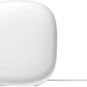 Google Nest WiFi Pro 6E GA03030-US Fast Speed and Whole Home Coverage Mesh Router -Color Snow