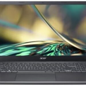acer Aspire 5 15-2023 New Laptop – 15.6″” FHD IPS – 8-Core Intel i5-12450H – 8GB DDR4 512GB SSD – Intel Iris Xe Graphics Thunderbolt 4 – Wi-Fi 6 – Win10 Home, Steel Gray