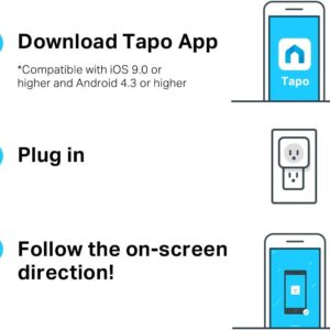 TP-Link Tapo Smart Plug Mini, Smart Home Wifi Outlet Works with Alexa Echo & Google Home, No Hub Required, New Tapo APP Needed (P100 4-pack)
