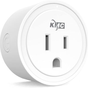 KMC Smart Plug Mini 4-Pack, Wi-Fi Outlets for Smart Home, Remote Control Lights and Devices from Anywhere, No Hub Required, ETL Certified, Works with Alexa and Google Home