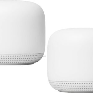 Google Nest WiFi Access Point Non-Retail Packaging – Connect to AC2200 Mesh Wi-Fi 2nd Gen (2-Pack, Snow)