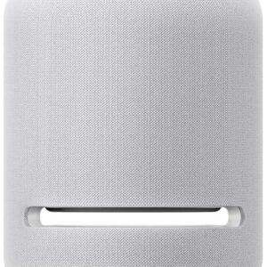 Like-New Echo Studio | Our best-sounding smart speaker ever – With Dolby Atmos, spatial audio processing technology, and Alexa | Glacier White