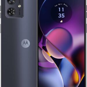 Motorola Moto G54 5G Dual SIM | 8+256GB ROM | GSM Unlocked Smartphone | 6.5″ 120Hz IPS LCD Display | Android 13 | 50MP Camera | Li-Po 6000 mAh Battery | International Model – (Spatial Black)