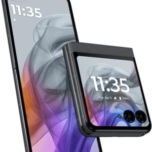 Motorola razr | 2024 | Unlocked | Made for US 8/256GB | 50MP Camera | Koala Gray (Renewed)