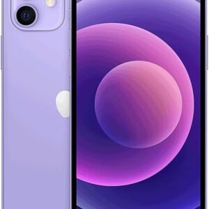 Apple iPhone 12, 128GB, Purple – Unlocked (Renewed)