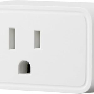 Amazon Basics Smart Plug, Works with Alexa Only, 2.4 GHz Wi-Fi, No Hub Required, 1 Pack, White