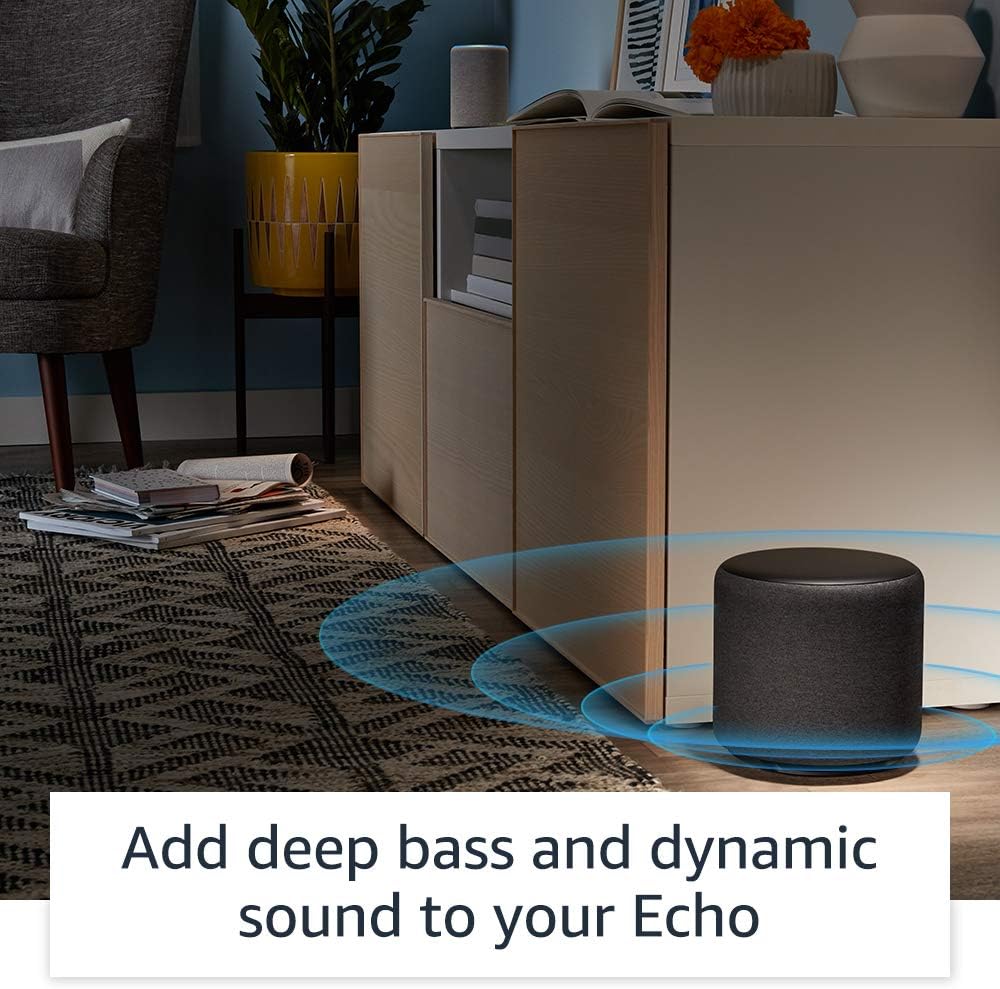 Echo Sub - Powerful subwoofer for your Echo - requires compatible Echo device - Image 4