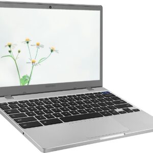 Samsung 2024 Lightweight 11.5″ HD IPS Chromebook, Intel Celeron N Processor Up to 2.78GHz, 4GB Ram, 64GB SSD, Webcam, Super-Fast WiFi, Bluetooth, Chrome OS, Pastel Silver (Renewed)