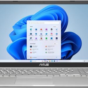 ASUS Vivobook 15.6” FHD Laptop, AMD Ryzen 3 3250U, 8GB RAM, 128GB SSD, Windows 11 Home, Transparent Silver, M515DA-WS33