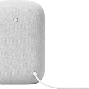 Google Audio Bluetooth Speaker with Keychain LED – Wireless Music Streaming – Chalk