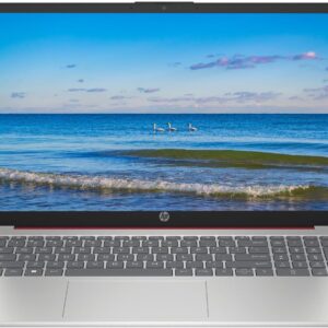 HP 2024 Portable 15” HD Micro-Edge IPS Laptop, Intel Pentium Processor Up to 3.68GHz, 16GB DDR4, 128GB SSD, HDMI, Webcam, Ultra-Fast 6th Gen Wifi, Windows 11 OS, Dale Red (Renewed)