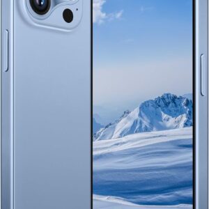 A16 pro max Unlocked Cell Phones,5G Smartphone,Android 13 Cell Phones,Snapdragon 8Gen2 6.8″ HD Screen 48MP+108MP 6800mAh,Support Dual SIM|Fingerprint Lock|GPS|Face ID (Blue)