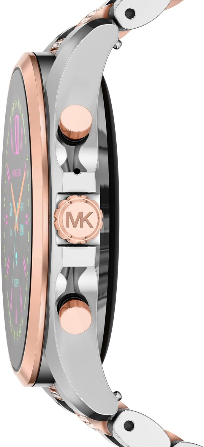 Michael Kors Men's or Women's Gen 6 44mm Touchscreen Smart Watch with Alexa Built-In, Fitness Tracker, Sleep Tracker, GPS, Music Control, Smartphone Notifications (Model: MKT5137V) - Image 2