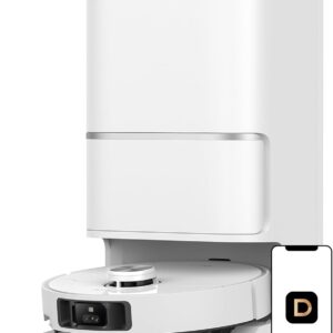 dreame L40 Ultra Robot Vacuum with Removable & Liftable Mop, Extendable & Liftable SideBrush, 11,000Pa Suction, 149℉ Mop & Washboard Self Cleaning, Auto-Empty, Auto Refill, Voice Control