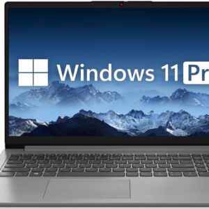 Lenovo 15.6″ IdeaPad Essential Laptop Computer, Windows 11 Pro with Microsoft Office Lifetime Suite, Intel Dual Core Processor, PLUSERA Earphones (Intel Dual-Core, 20GB RAM | 1TB SSD + 128GB eMMC)