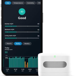 Amazon Smart Air Quality Monitor – Know your air, Works with Alexa