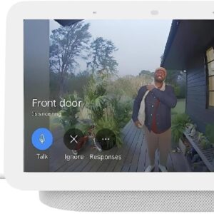 Google Nest Hub 2nd Generation, Taiwan Model, Multi Language Nest Hub 7-inch with English Compatibility, GA01331-TW GUIK2 (Chalk)