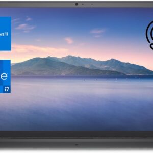 Dell Inspiron 3520 15.6″ Touchscreen i7 Laptop, 15.6″ FHD Touchscreen, Intel Core i7-1255U, 32GB RAM, 1TB SSD, Numeric Keypad, Webcam, SD Card Reader, HDMI, Wi-Fi, Windows 11 Home, Black