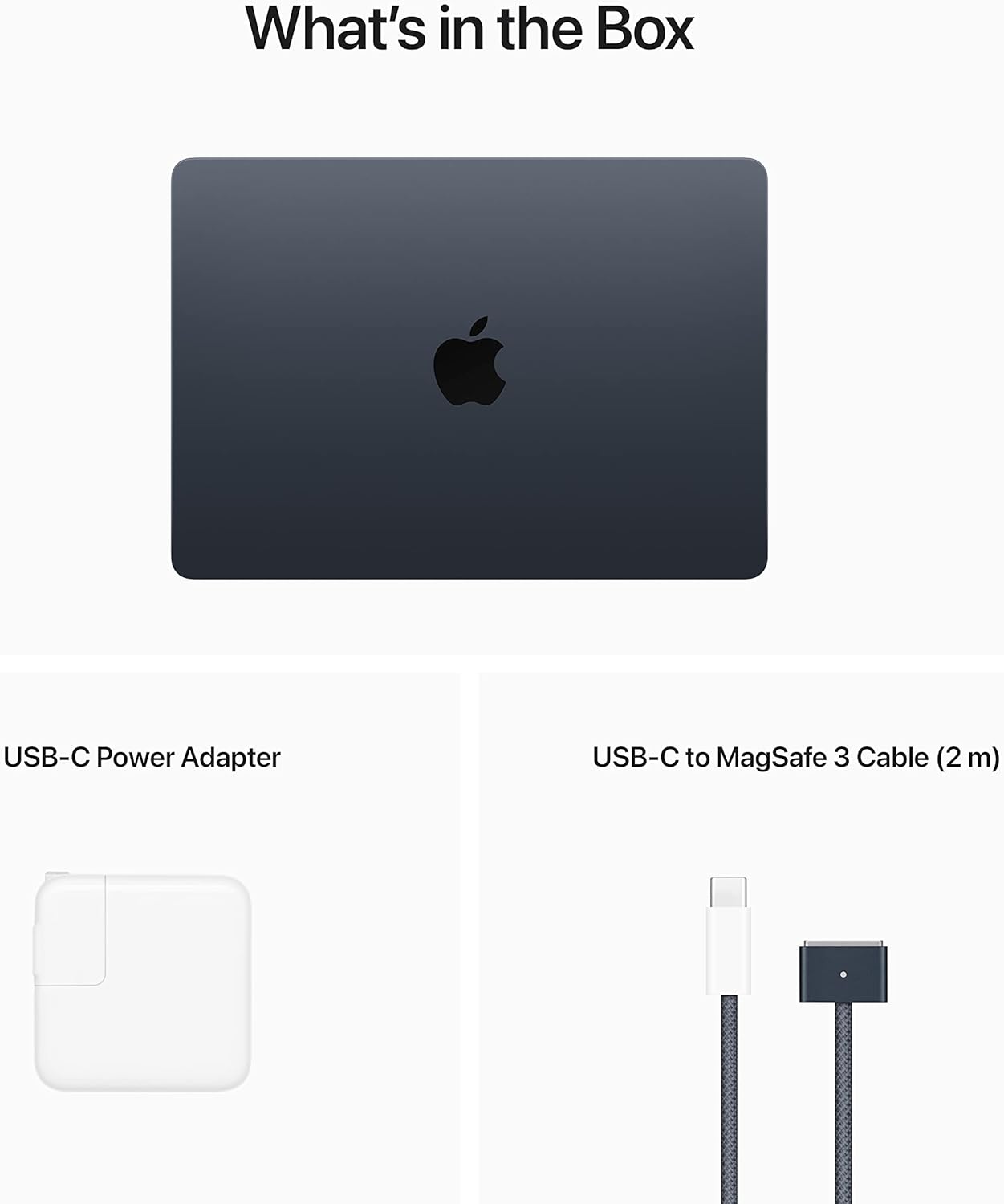 Apple 2022 MacBook Air Laptop with M2 chip: Built for Apple Intelligence, 13.6-inch Liquid Retina Display, 16GB RAM, 256GB SSD Storage; Midnight with AppleCare+ (3 Years) - Image 6