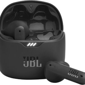 JBL Tune Flex – True Wireless Noise Cancelling Earbuds (Black), Small
