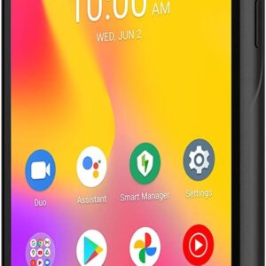 TCL A30 Unlocked Smartphone with 5.5″ HD+ Display, 8MP Rear Camera, 32GB+3GB RAM, 3000mAh Battery, Android 11, Prime Black (Renewed)