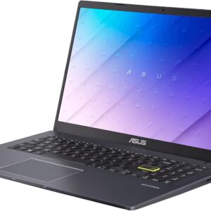 ASUS 15.6” Vivobook Go FHD Laptop, Intel Quad Core, 4GB RAM, 64GB SSD, Windows 11 in S Mode, Star Black, L510KA-NB21