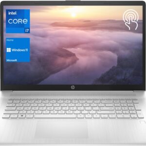 HP 2023 Latest Premium Laptop, 17.3″ HD+ Touchscreen, 13th Gen Intel Core i7-1355U, 32GB RAM, 1TB PCIe SSD, Webcam, FP Reader, Wi-Fi 6, Windows 11 Home