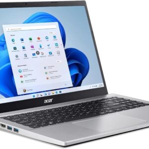 acer Aspire 3 15-2023 New Laptop – 15.6″ FHD IPS – 10-Core Intel i7-1255U – 16GB DDR4 512GB SSD – Intel Iris Xe Graphics – Wi-Fi 5 – Win10 Pro
