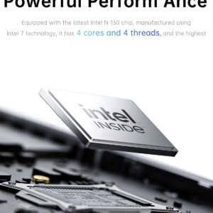 2025 Laptop Computer with Windows 11, Intel N150 Quad-Core Processor 16GB DDR4 RAM 512GB SSD, 15.6″ FHD IPS Display, Long Battery Life, Traditional Laptops for Business Office Student Gaming