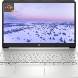 HP 2023 Laptop, 15.6″ Touchscreen Display, Intel Core i3-1115G4 Processor(Beat i5-1035G4), 8GB RAM, 256GB SSD, WiFi, Bluetooth, Numeric Keypad, Windows 11 Home in S Mode, Silver