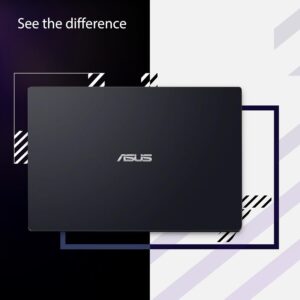 ASUS Vivobook Go 11.6” HD Slim Laptop, Intel Dual Core N4500, Intel Graphics, 4GB, 128GB, Windows 11 Home, SonicMaster, ErgoSense, Black, L210KA-ES04