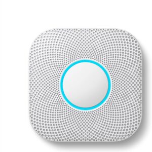 Google Nest Protect – Smoke Alarm – Smoke Detector and Carbon Monoxide Detector – Battery Operated , White – S3000BWES