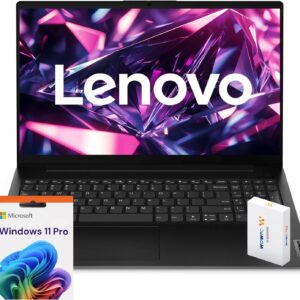 Lenovo New V15 Business Laptop | 40GB RAM | 1TB SSD | Intel Pentium N6000 Processor | 15.6″ FHD 1080p Anti-Glare Display | Ethernet RJ-45 | Wi-Fi 6 | Webcam | Windows 11 Pro | WOWPC Recovery USB
