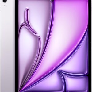 Apple iPad Air 13-inch (M2): Built for Apple Intelligence, Liquid Retina Display, 256GB, 12MP Front/Back Camera, Wi-Fi 6E, Touch ID, All-Day Battery Life — Purple