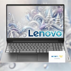 Lenovo New V15 Series Laptop • 32GB RAM • 1TB SSD • 15.6 FHD (1920×1080) Anti-Glare Display • Low-Blue Light • Intel Celeron N4500 CPU • Ethernet Port • Upto 12 Hours Battery • Win 11 Pro • WOWPC