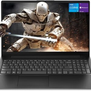 Lenovo V15 Gen 4 Business Laptop, 15.6″ FHD Display, Intel Core i5-13420H (Beat i7-1355U), 16GB RAM, 512GB SSD, HDMI, RJ45, Webcam, Numeric Keypad, Wi-Fi, Windows 11 Pro, Black