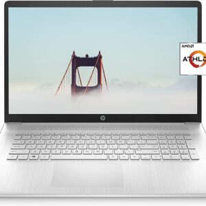 HP 17-CP000 Laptop 2021 New, 17.3″ HD+ AMD Athlon Silver 3050U 2-Core ~ AMD Radeon Graphics ~ 8GB DDR4~512GB SSD ~ Wi-Fi 6 ~ Win11 Pro WWC 32GB USB