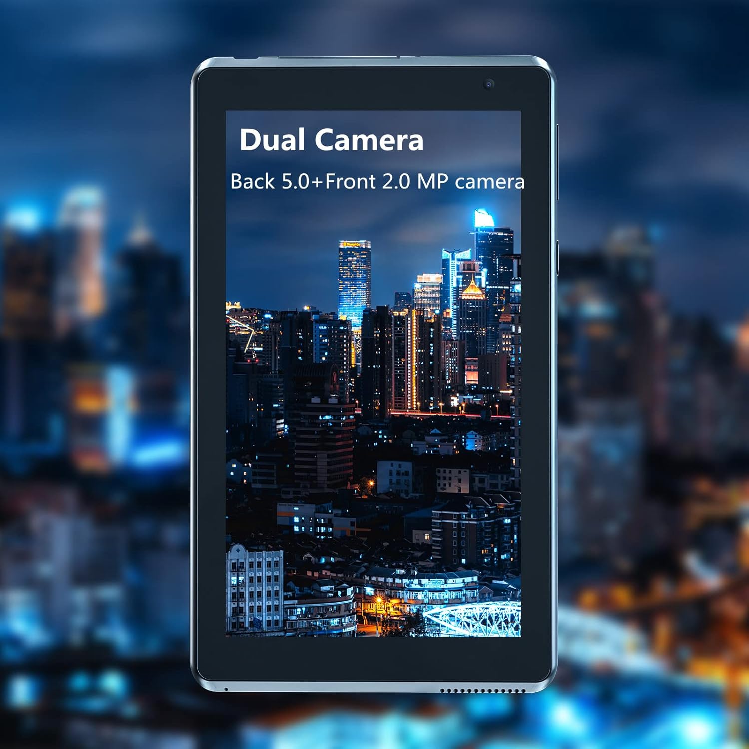 YQSAVIOR Tablets, Android 14 Tablet 7 inch, 4GB RAM 32GB ROM Tablet PC Quad-Core Processor Computer Tablet for Kids, IPS Screen, Dual Camera, WiFi, Bluetooth Tab PC - Image 5