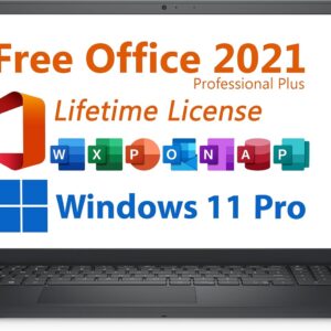 Dell 2024 Inspiron 15 Business Laptop, Free Microsoft Office 2021 with Lifetime License, 15.6″” Touchscreen FHD, Intel 10-Core i5-1235U, 32GB DDR4 RAM, 1TB PCIe SSD, Windows 11 Pro, Black, 3520I512T