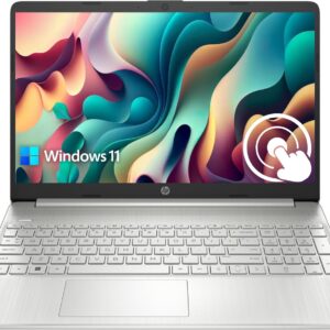 HP Pavilion 15.6″ HD Touchscreen Anti-Glare Laptop, 16GB RAM, 1TB SSD Storage, Intel Core Processor up to 4.1GHz, Up to 11 Hours Long Battery Life, Type-C, HDMI, Windows 11 Home, Silver