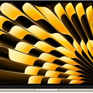 Apple 2024 MacBook Air 15-inch Laptop with M3 chip: Built for Apple Intelligence, 15.3-inch Liquid Retina Display, 24GB Unified Memory, 512GB SSD Storage, Backlit Keyboard, Touch ID; Starlight