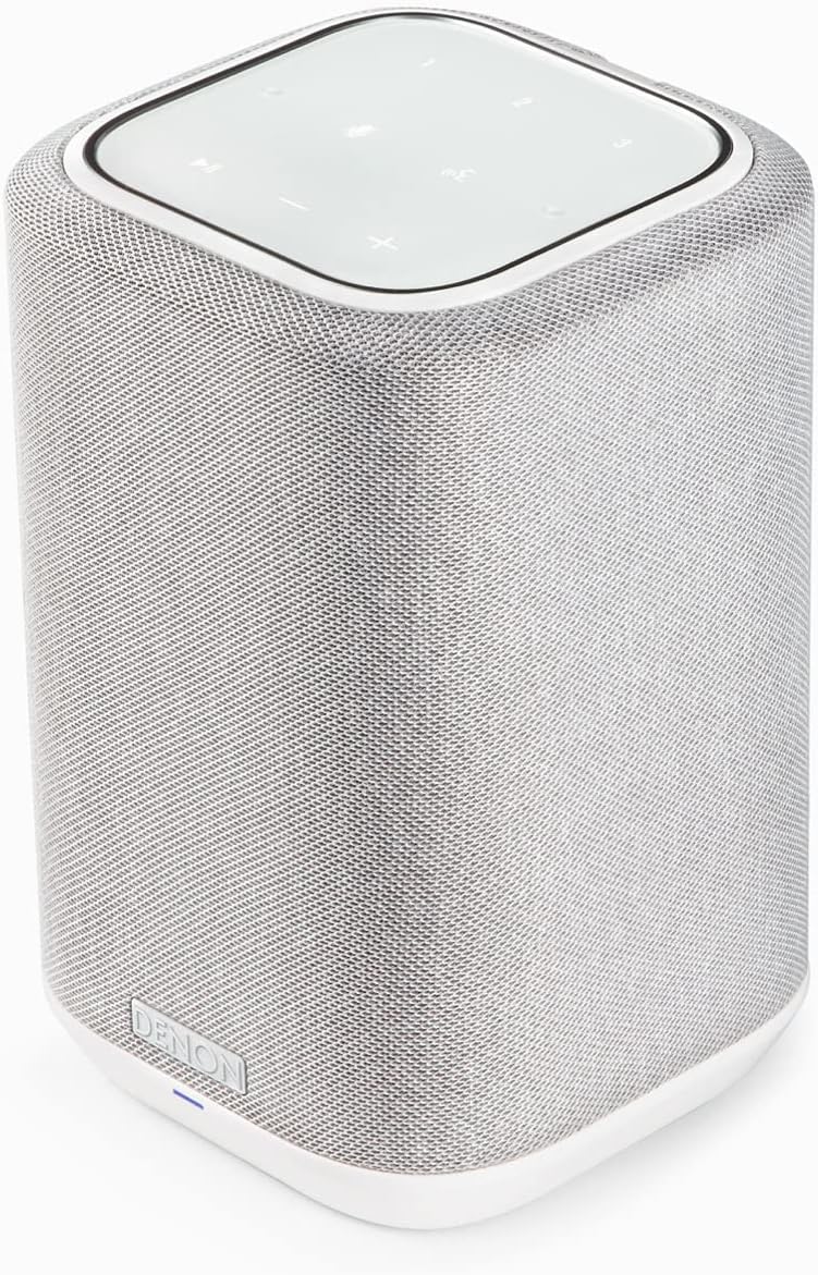 Denon Home 150 Wireless Smart Speaker – Compact Design, Wi-Fi & Bluetooth, HEOS Built-in, Alexa Built-in, Siri & AirPlay 2, Spotify Connect, Multi-Room Support, White - Image 4