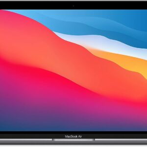 Apple MacBook Air 2020 13.3-inch (Apple M1 Chip, 8GB RAM, 256GB SSD Storage) – Space Gray (Renewed)