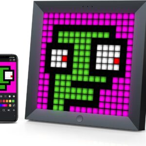 Divoom LED Light Display Panel Suit for RGB Light Bars,with Smart App Control Cool Animation Desk Setup for PC, TV, Gaming Room Decor