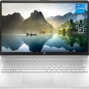 HP 17t Laptop, 17.3″ HD+ Touchscreen, Intel Core i5-1135G7, 32GB RAM, 1TB SSD, Webcam, HDMI, Backlit KB, Wi-Fi 6, Windows 11 Home, Silver