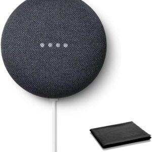 Google Nest Mini Bluetooth Speaker, Japan Model, Multi Language with English Compatibility Assistant (2nd Gen) Charcoal
