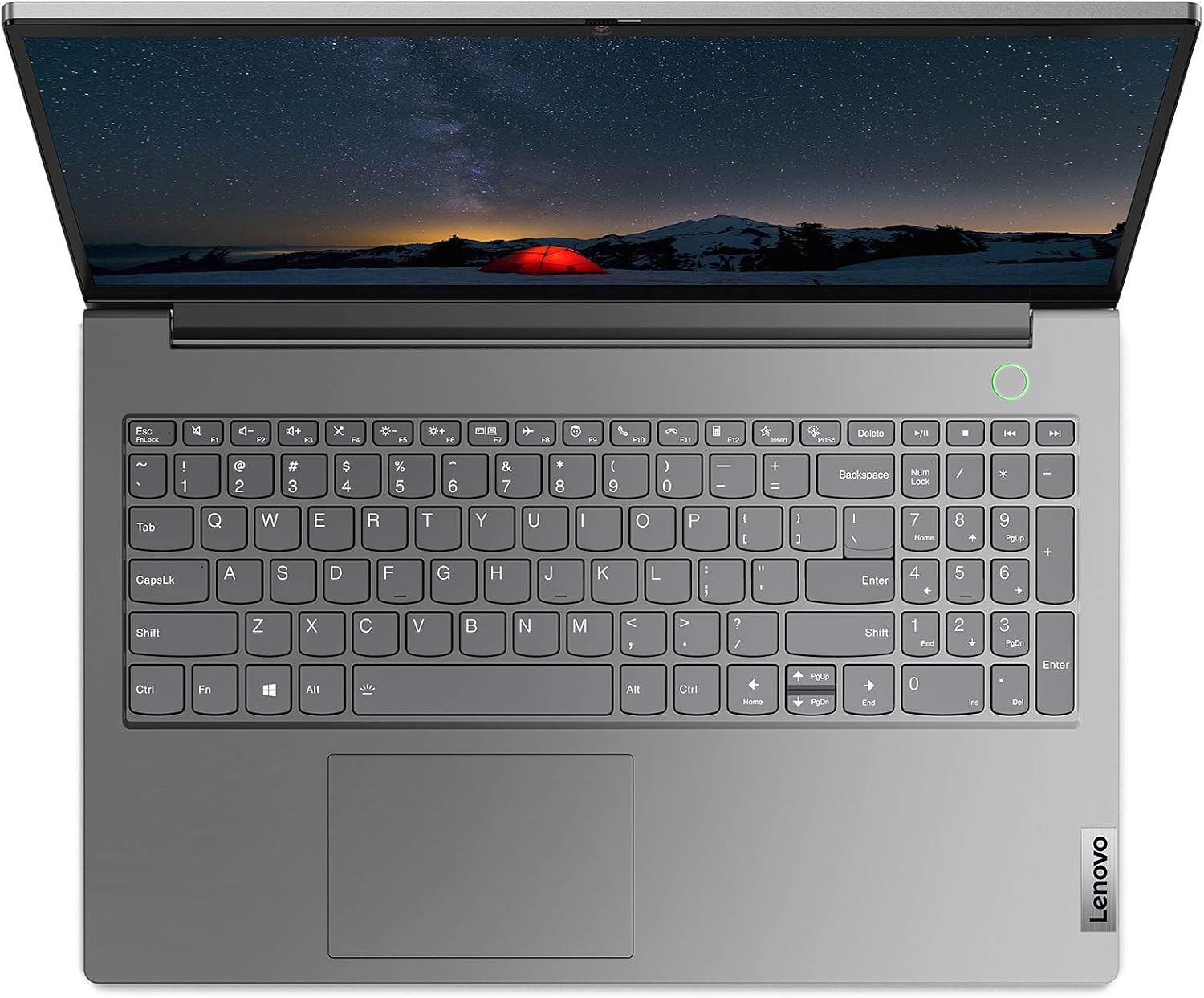 Lenovo ThinkBook 15 Business Laptop (15.6" FHD Anti-Glare, 40GB RAM, 1TB SSD, AMD Ryzen 7 5825U (> i7-1165G7)), FHD Webcam w/Shutter, Military Grade, Fingerprint, Ethernet, Win 11 Pro, Grey, 2024 - Image 4