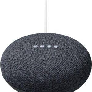 Google Nest Mini 2nd Generation Smart Speaker with Google Assistant – Charcoal